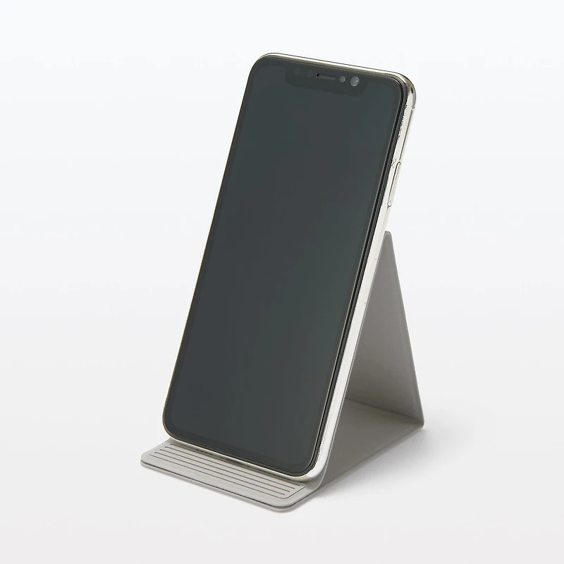 Folding Smartphone Stand - Light Grey