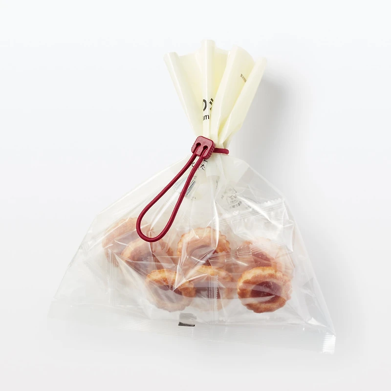 Rubber Tie-Down Strap 3 Pack - Red, Beige, Green