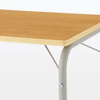 Steel Pipe Table - Warm Grey