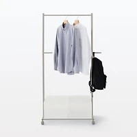 Steel Pipe Clothes Rack - Warm Grey
