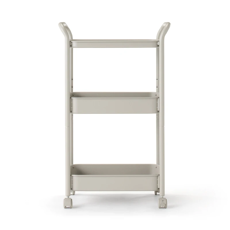 Steel Pipe Wheeled Rack Utility Cart