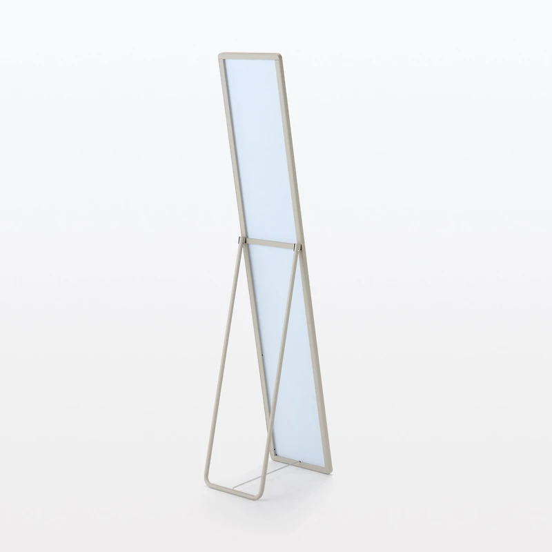 Steel Pipe Stand Mirror