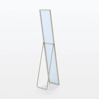 Steel Pipe Stand Mirror