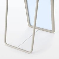 Steel Pipe Stand Mirror