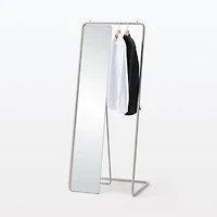 Steel Pipe Stand Mirror