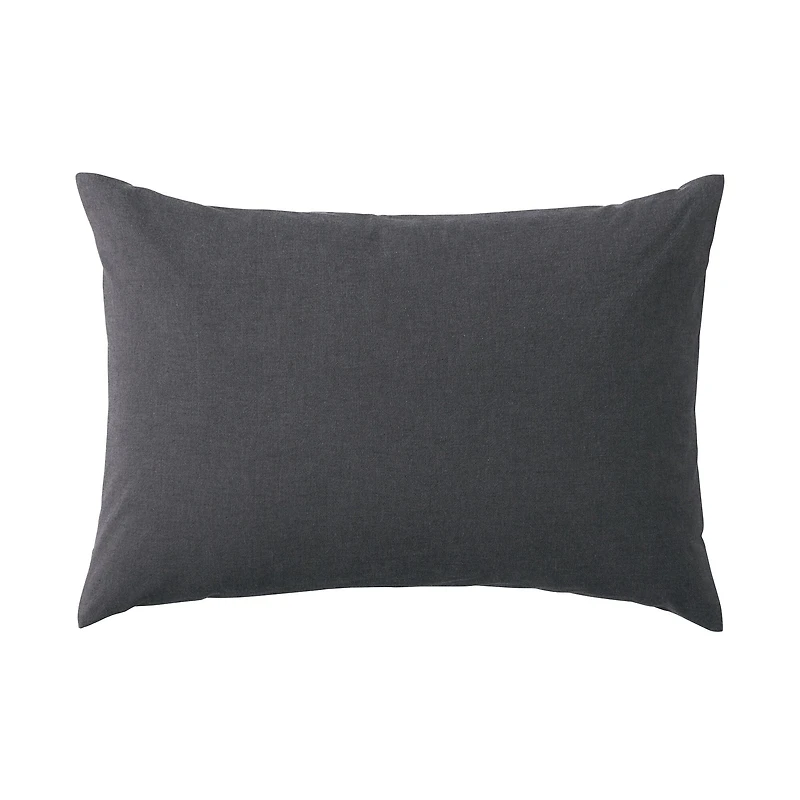 Washed Cotton Pillowcase - 43 x 63 cm