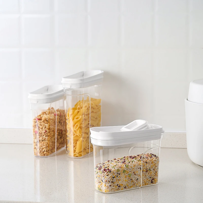 Flip-Top Food Storage Container