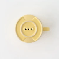 Stoneware Coffee Dripper - Light Yellow