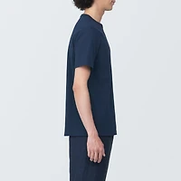 Men's Washed Heavy Weight Crew Neck Short Sleeve T-Shirt