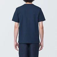 Men's Washed Heavy Weight Crew Neck Short Sleeve T-Shirt