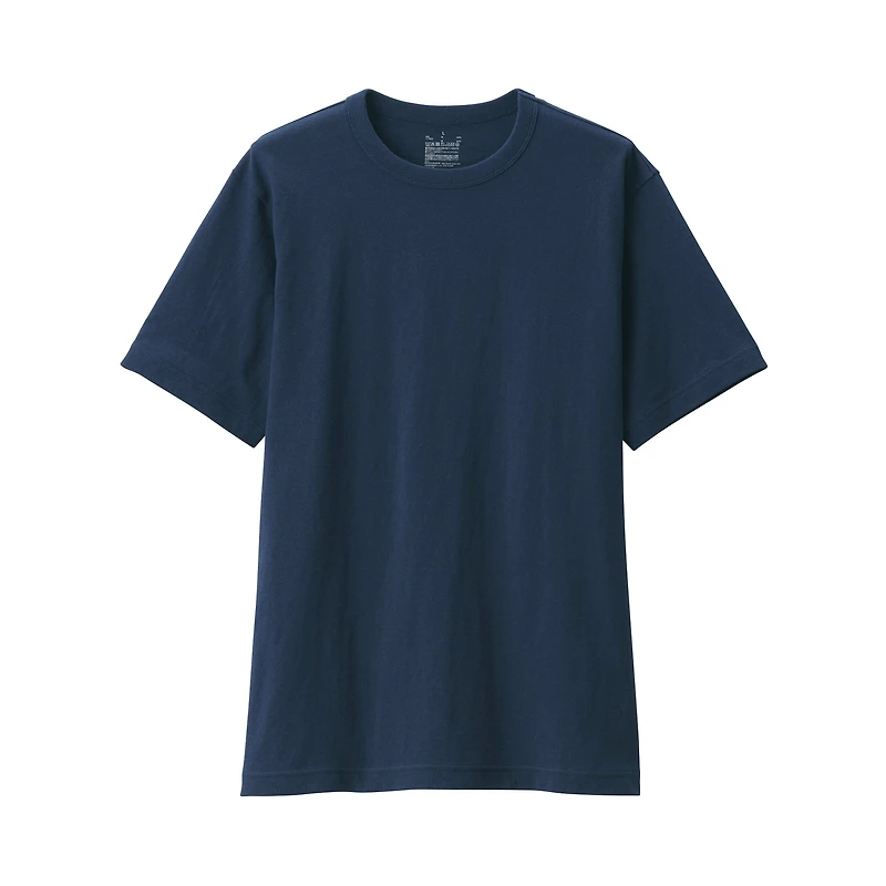 Men's Washed Heavy Weight Crew Neck Short Sleeve T-Shirt