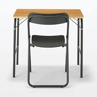 Steel Pipe Table - Dark Grey