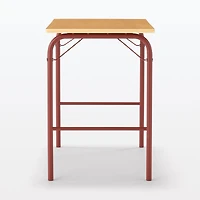 Steel Pipe Table - Burgundy