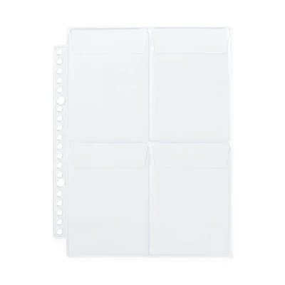 4-Pocket Refill for A5 Wide Organizer