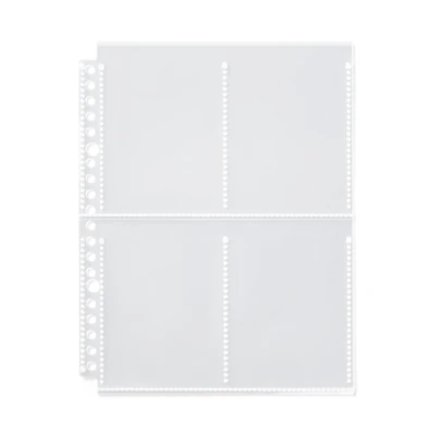 Trading Card 4-Pocket Refill for A5 Wide Organizer