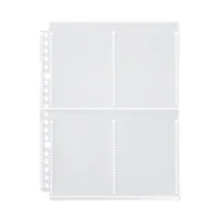 Trading Card 4-Pocket Refill for A5 Wide Organizer