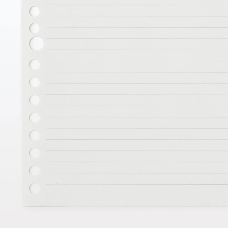 Loose-Leaf Paper 6mm Lined B5 with Carry Case
