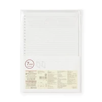 Planted Tree Paper Bleed Proof Loose-Leaf Paper in Case - 7mm Lined B5