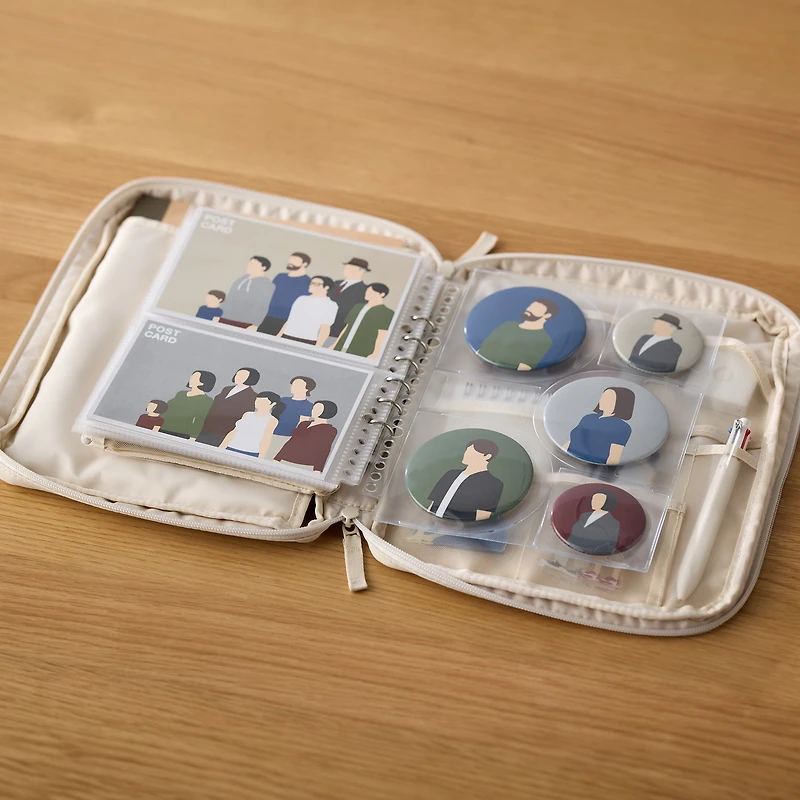 Selectable Pocket Organiser Case - A5 Wide