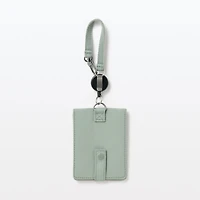 Self Standing Card Holder with Reel - Moss Green