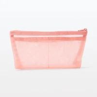 Nylon Mesh Pen Case with Gusset Tall