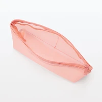 Nylon Mesh Pen Case with Gusset Tall