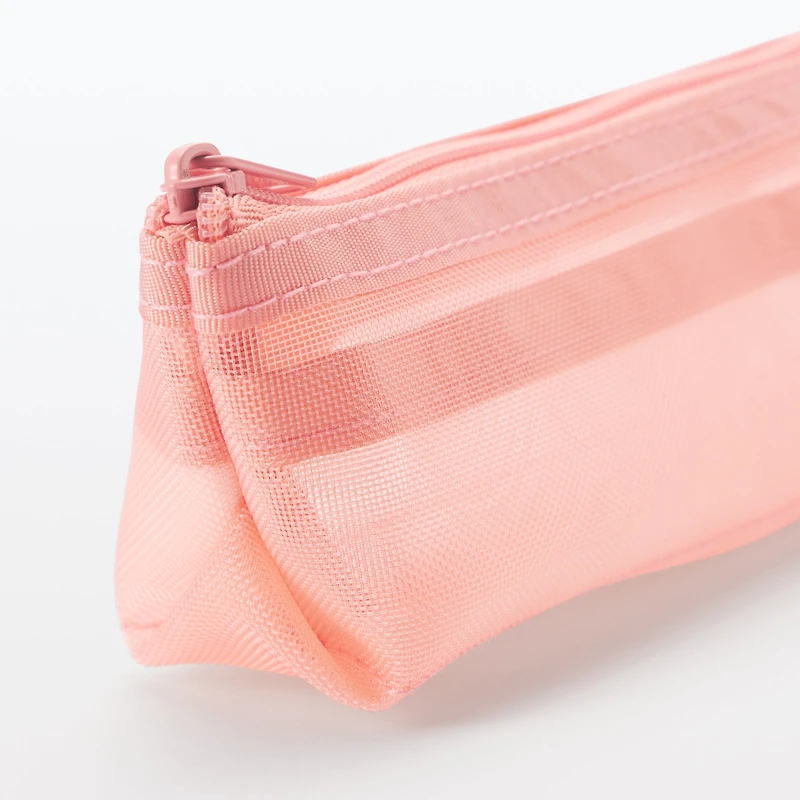 Nylon Mesh Pen Case with Gusset Thin