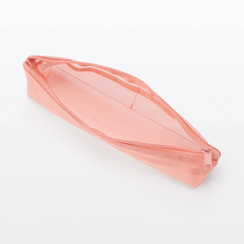 Nylon Mesh Pen Case with Gusset Thin