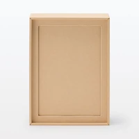 2-in-1 Photo Frame & Postcard Case - Beige