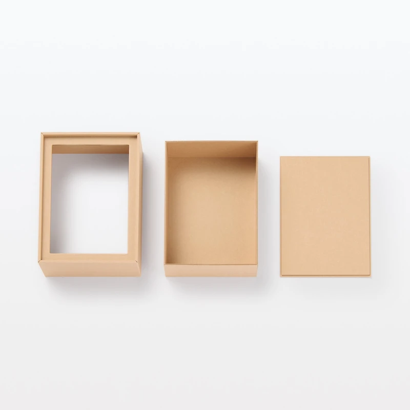 2-in-1 Photo Frame & Postcard Case - Beige