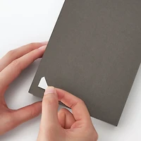 2-in-1 Photo Frame & Postcard Case - Dark Grey