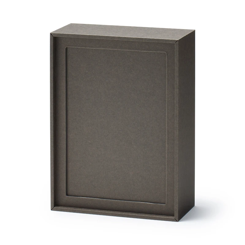 2-in-1 Photo Frame & Postcard Case - Dark Grey