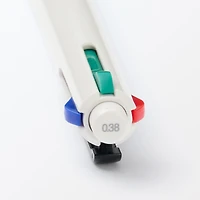 Smooth Oil Ink 4-Colour Pen 0.38 mm