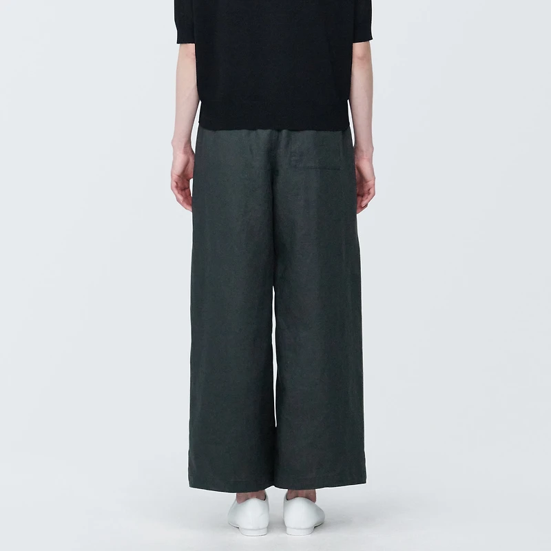 Women's Linen Easy Wide Pants