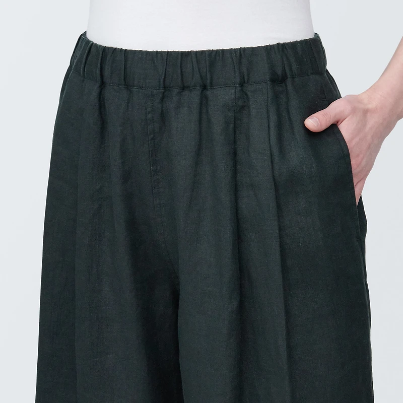 Women's Linen Easy Wide Pants