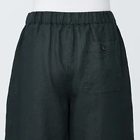 Women's Linen Easy Wide Pants