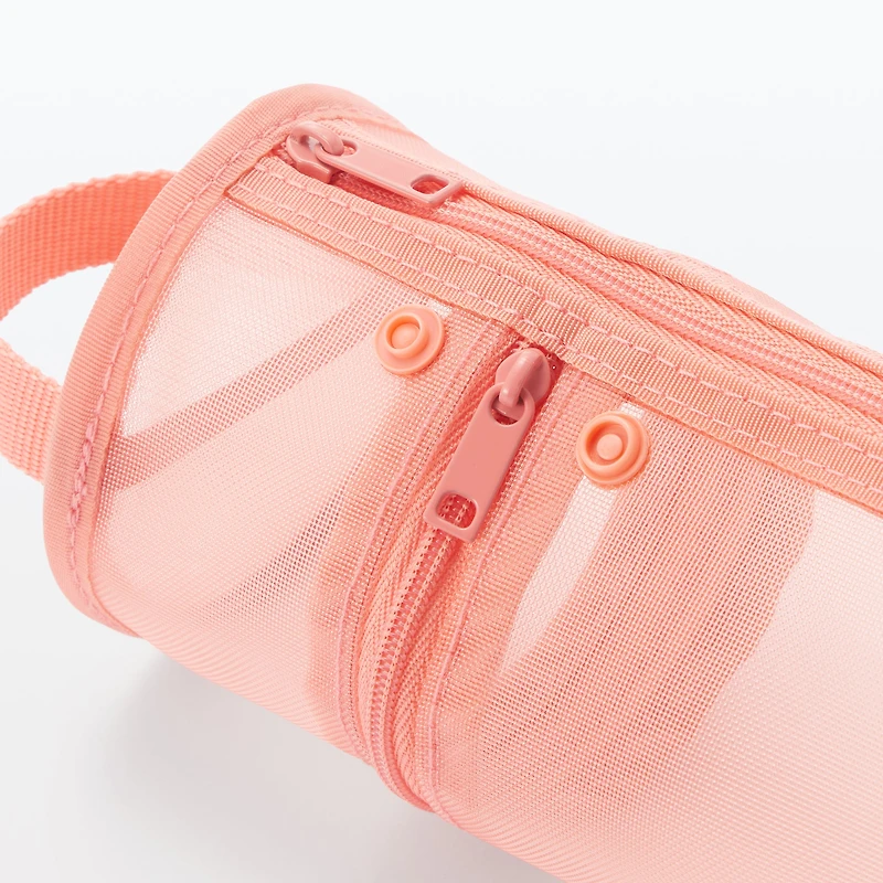 Nylon Mesh Vertical/Horizontal Pen Case Wide
