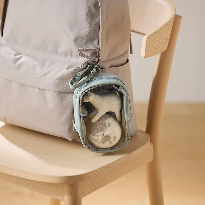 Hanging Display Pouch - Moss Green
