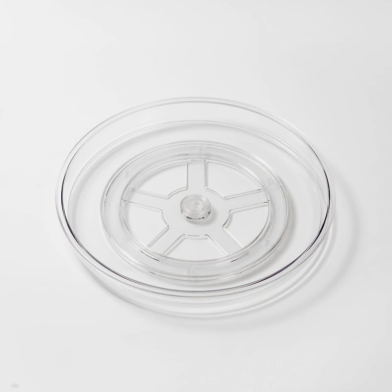 PET Turntable Storage Tray - Large