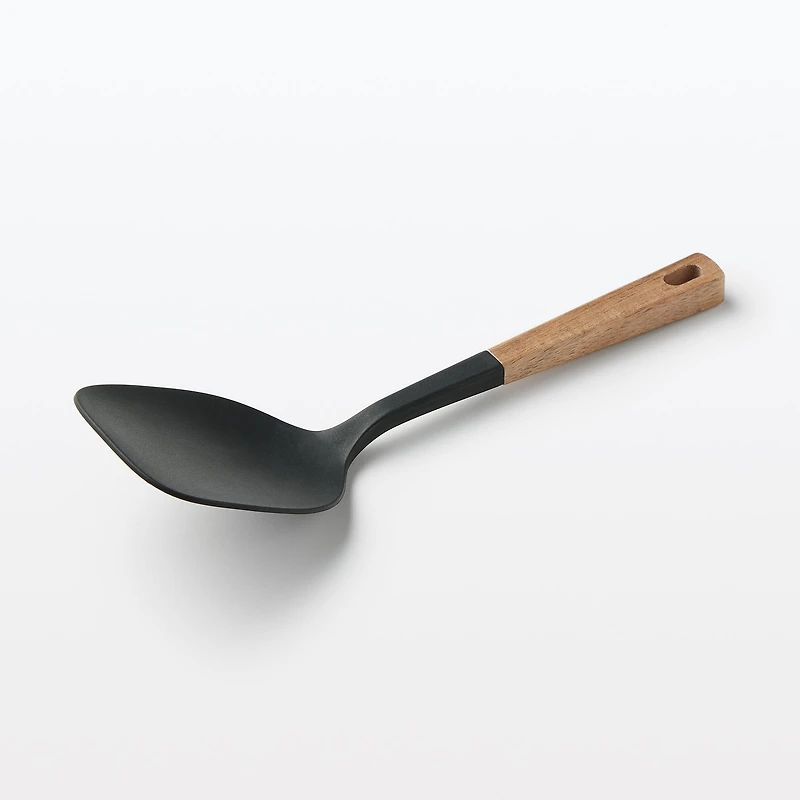 Wooden Handle Silicone Turner