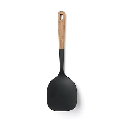 Wooden Handle Silicone Turner