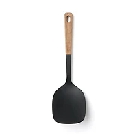 Wooden Handle Silicone Turner