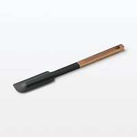 Wooden Handle Silicone Slim Spatula