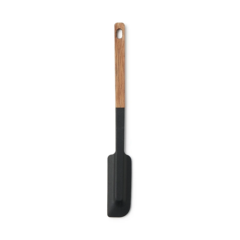 Wooden Handle Silicone Slim Spatula