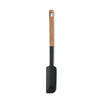 Wooden Handle Silicone Slim Spatula