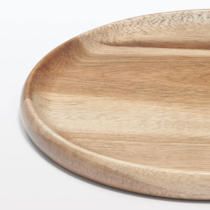 Acacia Plate/Round Cutting Board Small