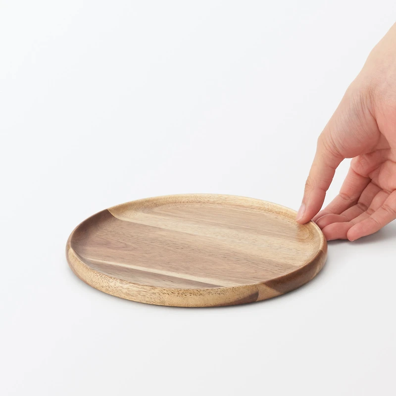 Acacia Plate/Round Cutting Board Small