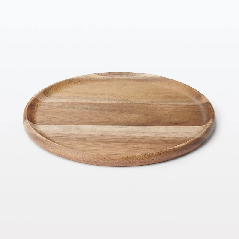 Acacia Plate/Round Cutting Board Medium