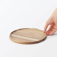 Acacia Plate/Round Cutting Board Medium
