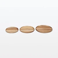 Acacia Plate/Round Cutting Board Medium